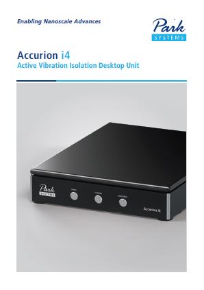 Park Systems AccurionNano ActiveVibration Desktop Unit Broschuredownload